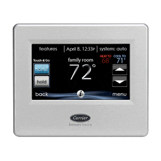 Carrier Infinity® Remote Access Touch Control – SYSTXCCITC01-A - Constant Home Comfort