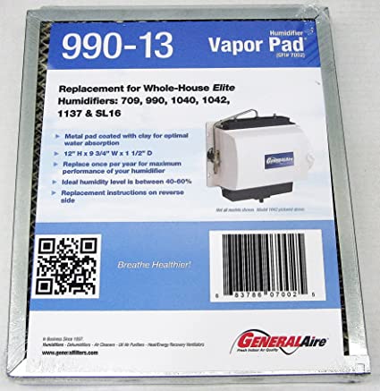 General Generalaire Humidifier 990-13 Water Pad - Constant Home Comfort