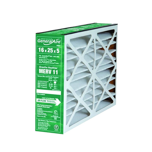16x25x5 Generalaire Furnace Filter MERV 11