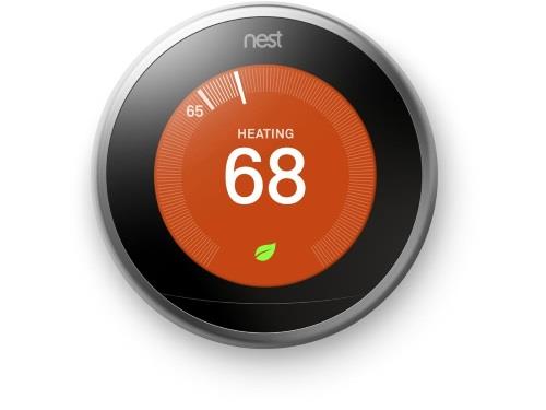 Google Nest Learning Thermostat, 3rd Generation (T3007EF) - Constant Home Comfort